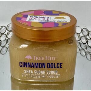 Tree Hut Cinnamon Dolce Shea Sugar Body Scrub 18oz RARE